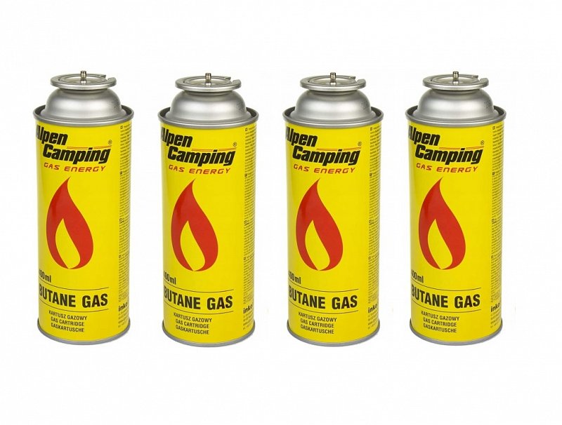 Ostatné Kartuša plynová Alpen Gas SET 4x227g